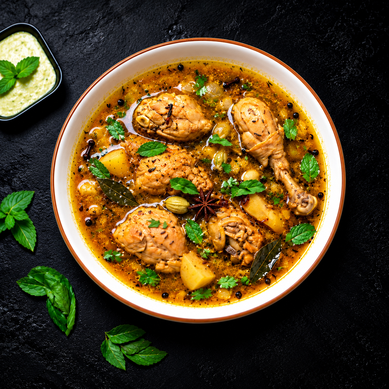 Kodi Saru (Chicken Soup)